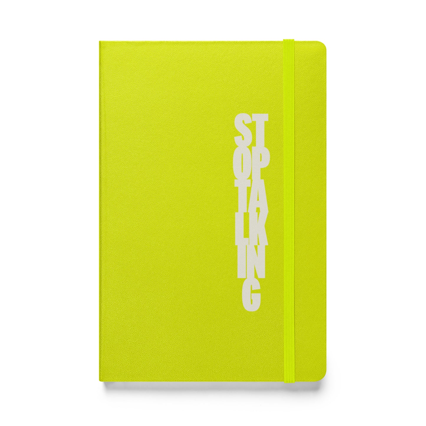 Stop Talking - Hardcover bound notebook