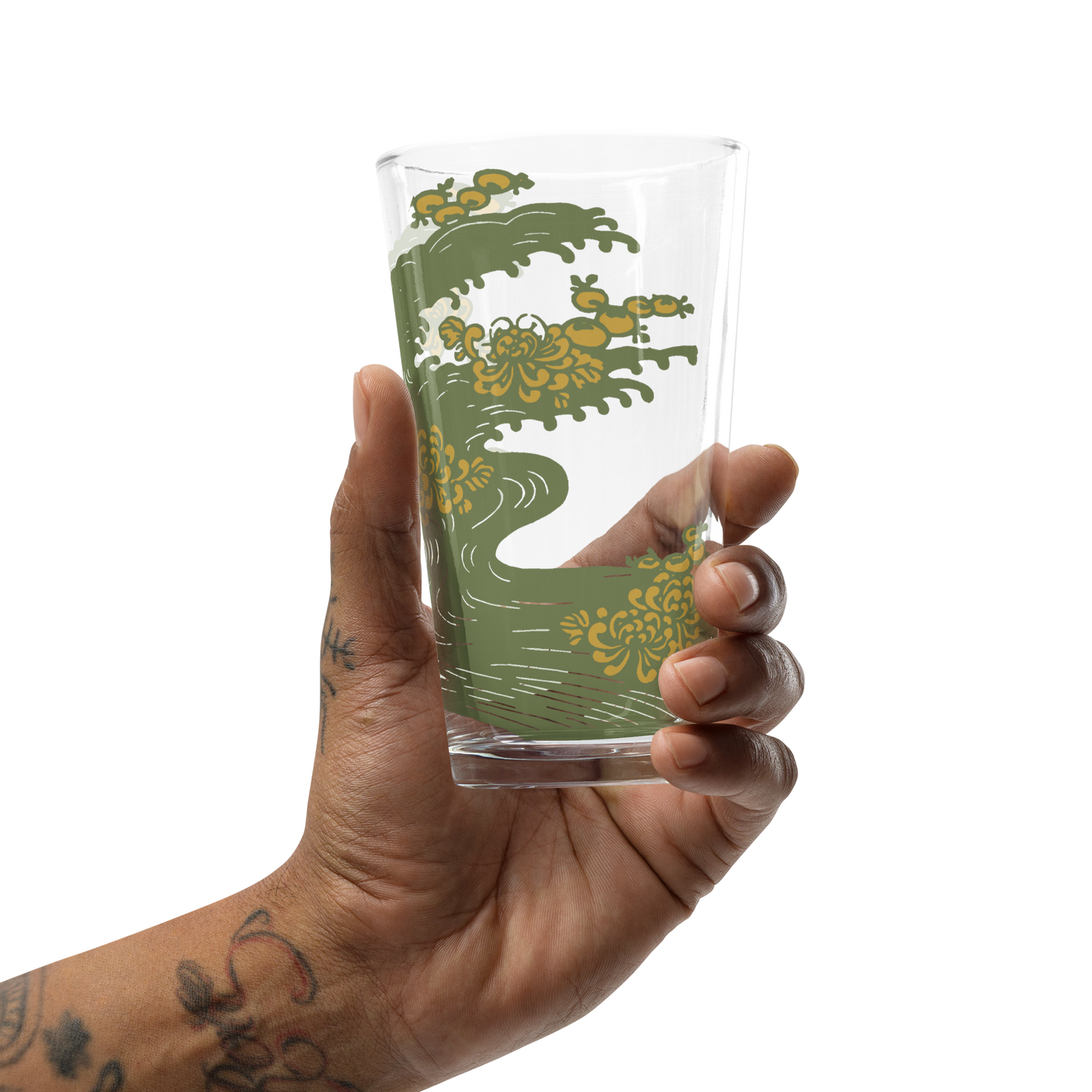 unda - pint glass