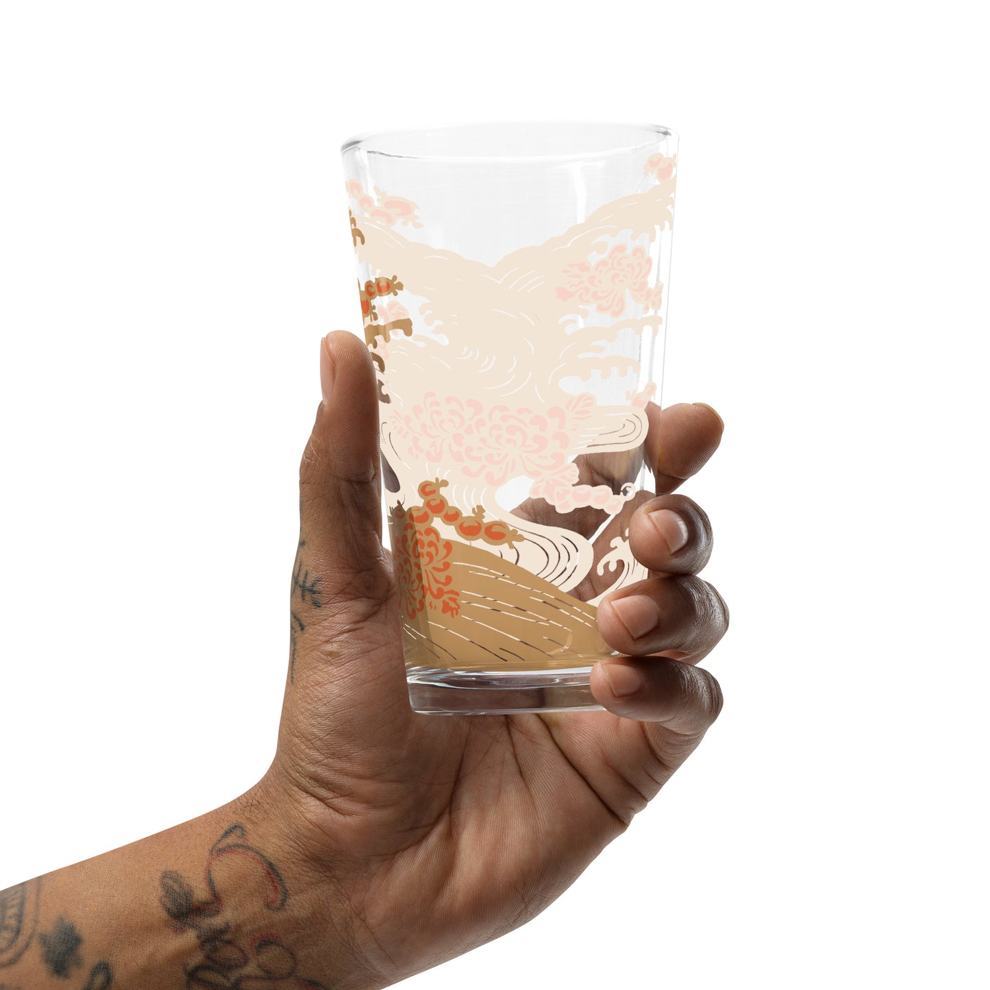 unda - pint glass